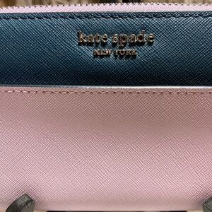 NWOT ♠️ Kate Spade New York Cameron LG Continental wallet Lavender and Blue